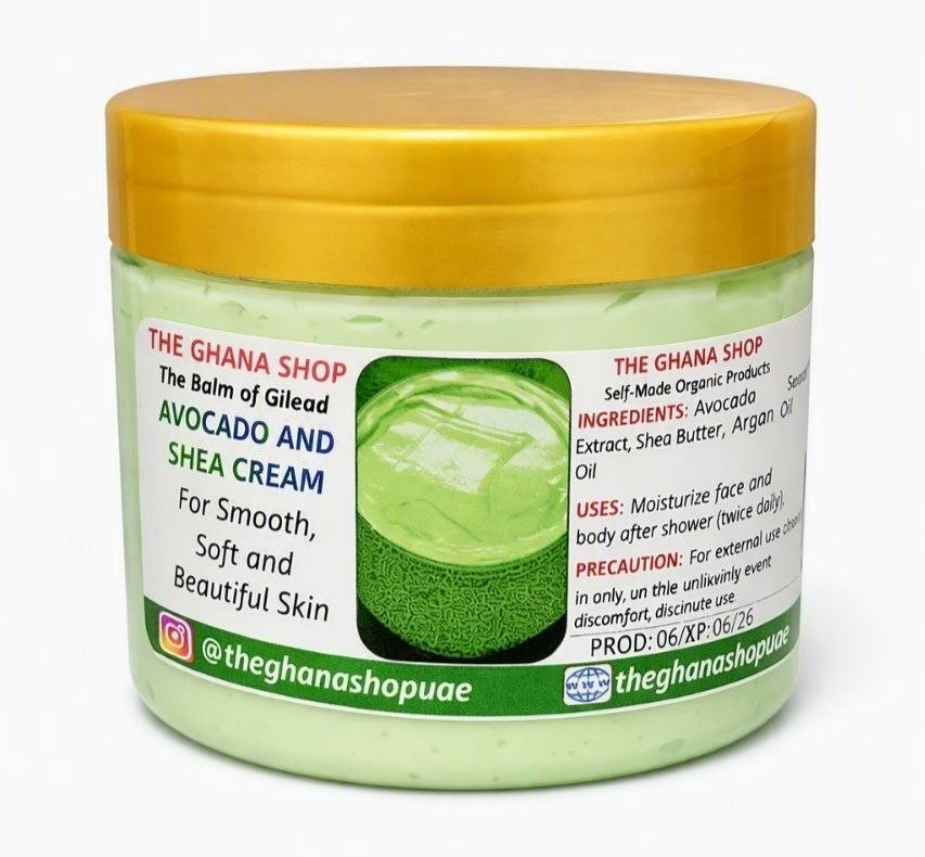Avocado & Shea Cream — The Ghana Shop UAE