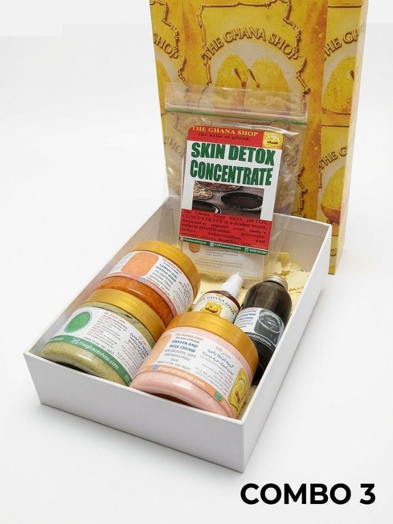 Combo 3: Sun-Damage & Even Tone Set — The Ghana Shop UAE