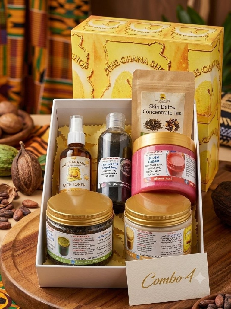 Combo 4: Deep Pore Clarifying & Acne Control Set — The Ghana Shop UAE