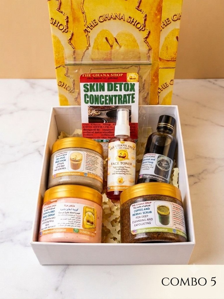 Combo 5: Deep Moisture & Rough Skin Repair Set — The Ghana Shop UAE