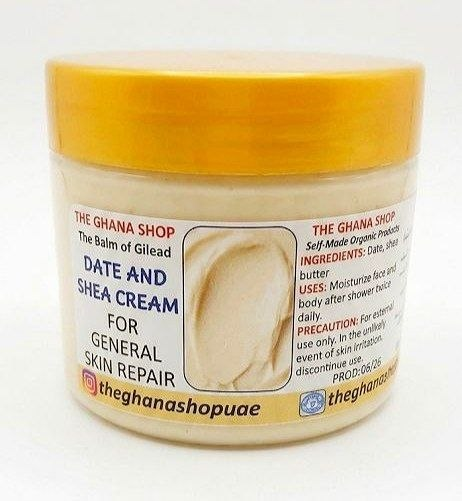 Date and Shea Cream — The Ghana Shop UAE