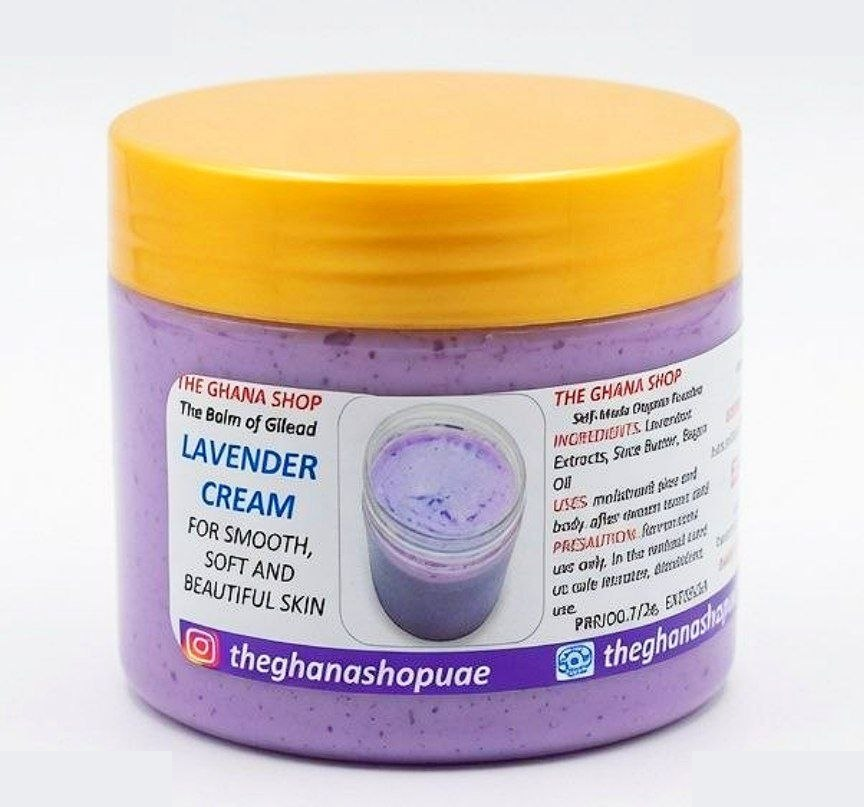 Lavender Cream — The Ghana Shop UAE