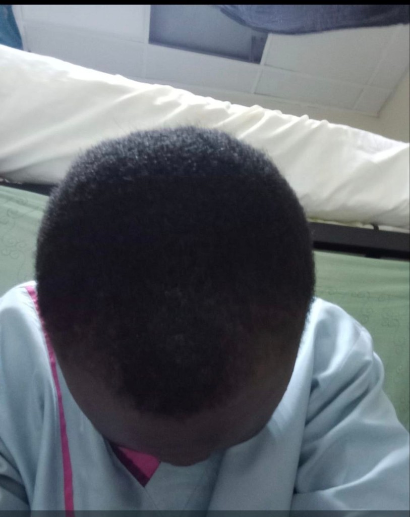 Verified UAE customer week 6 hair regrowth — thicker crown coverage and hairline edges