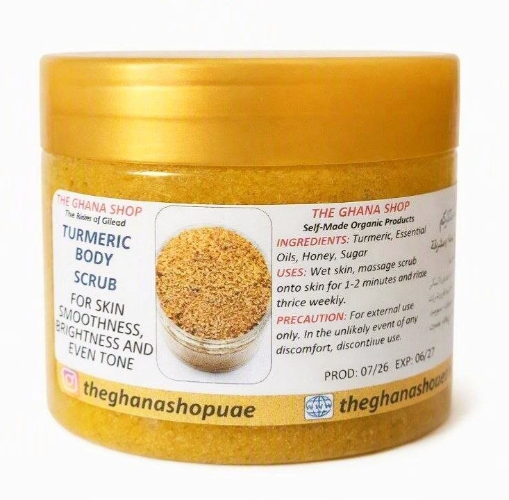 Turmeric Body Scrub — The Ghana Shop UAE