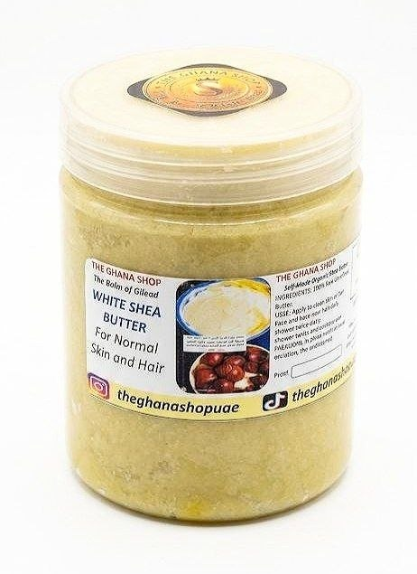 White Shea Butter 400g — The Ghana Shop UAE